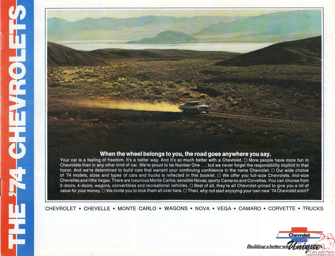 1974 Chevrolet Full Line Brochure